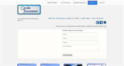 Desktop Screenshot of ocalainsurance.com